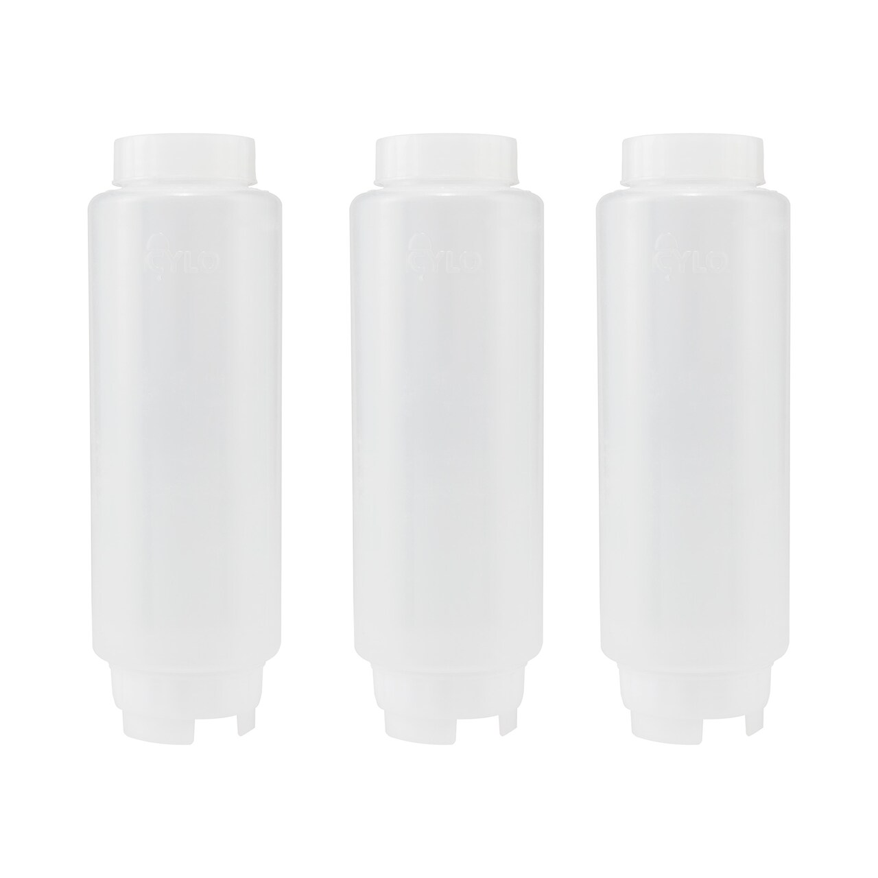 Creative Mark Cylo FIFO Squeeze Bottle -Empty - 20 oz. Inverted Squeeze Bottle with Air-Tight Non-Drip Silicone Valve; Acrylic Paint, Sauce & Condiment Bottles for Painters and Food Industry